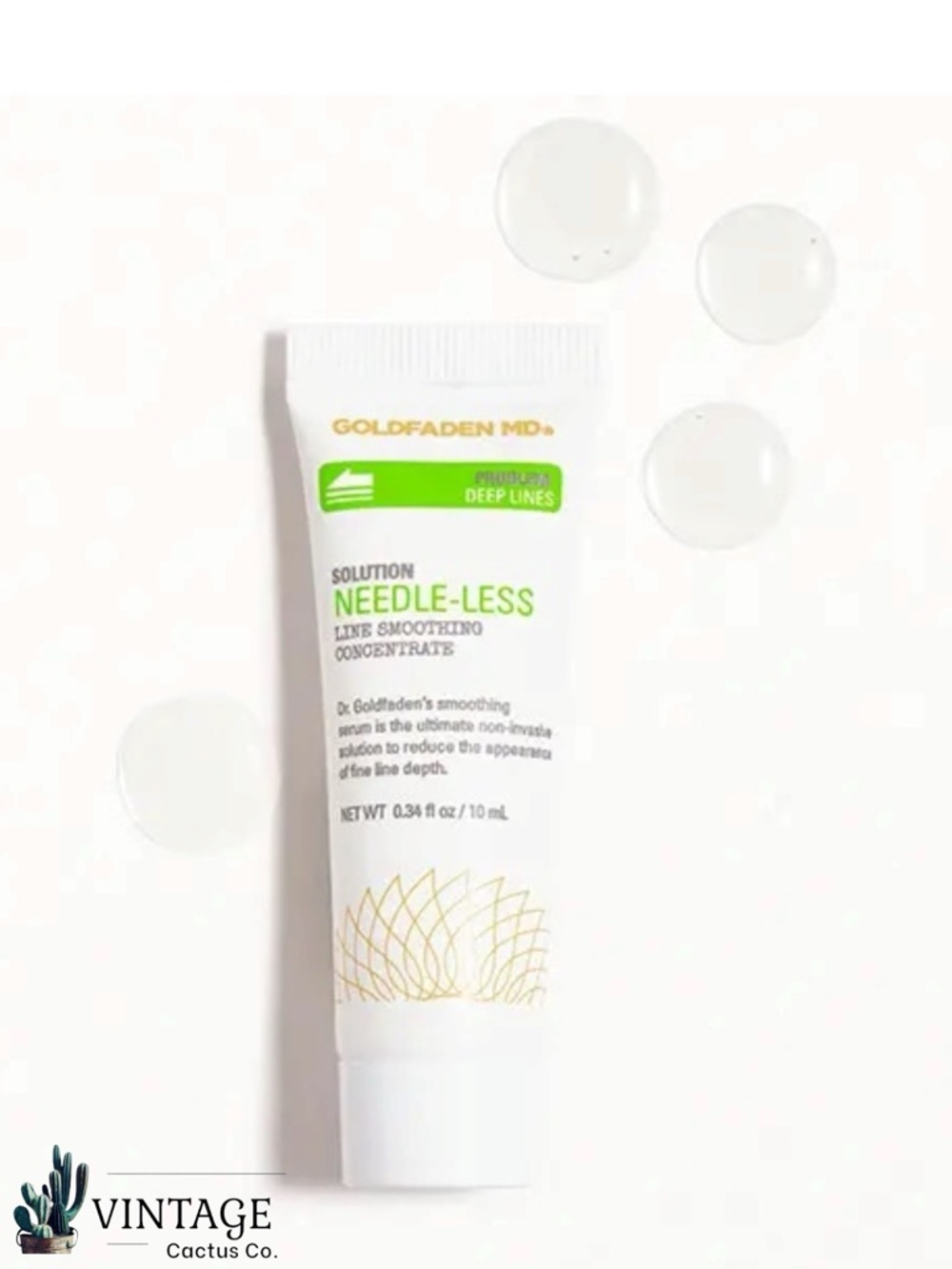 New! Goldfaden MD Needle-Less Line Smoothing Concentrate